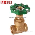 China Pex Pipe Brass Gate Valve with Connection Factory